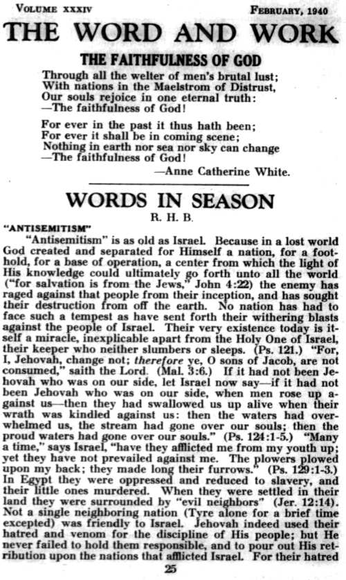 Word and Work, Vol. 34, No. 2, February 1940, p. 25