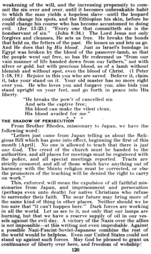 Word and Work, Vol. 34, No. 6, June 1940, p. 120