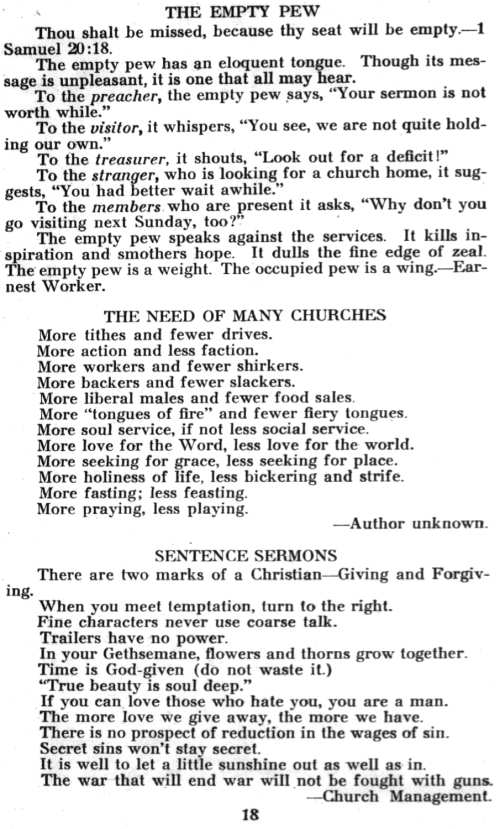 Word and Work, Vol. 36, No. 1, January 1942, p. 18