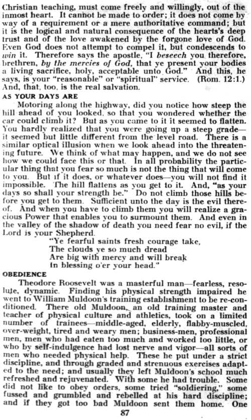 Word and Work, Vol. 36, No. 4, April 1942, p. 87