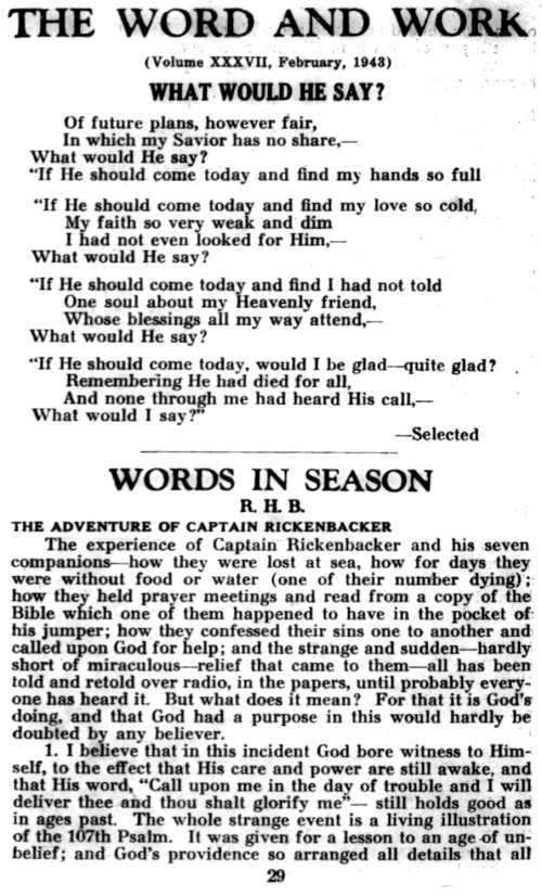 Word and Work, Vol. 37, No. 2, February 1943, p. 29