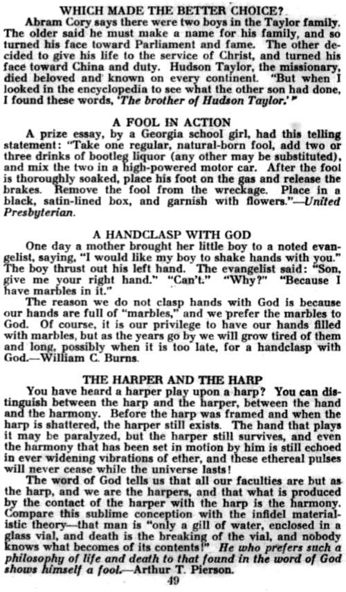 Word and Work, Vol. 37, No. 2, February 1943, p. 49