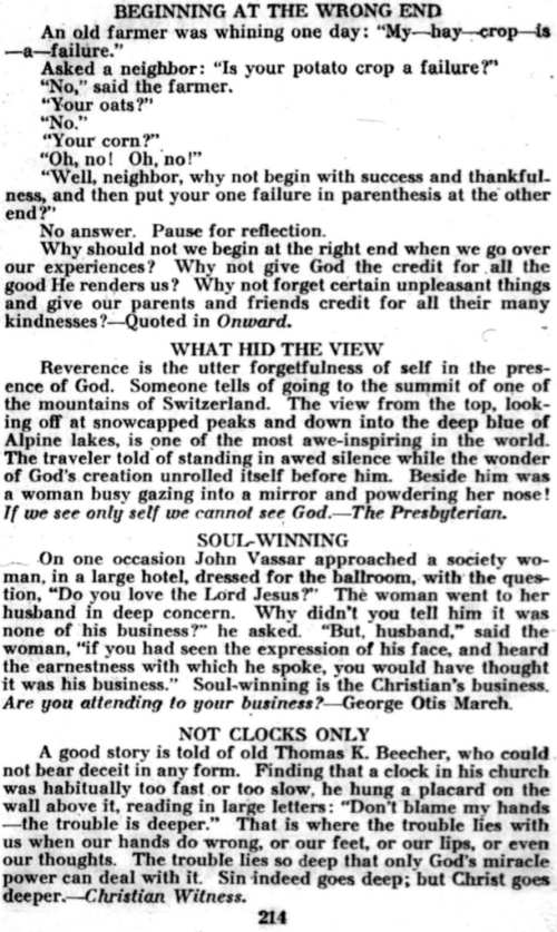 Word and Work, Vol. 37, No. 8, August 1943, p. 214