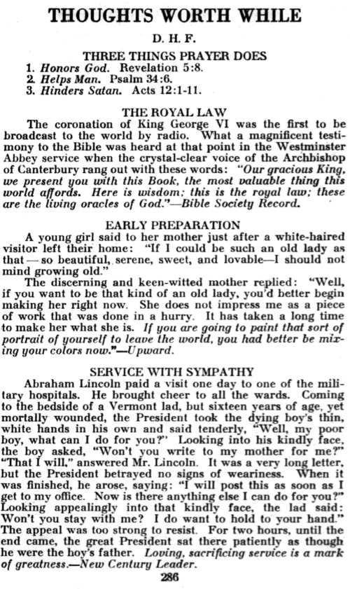 Word and Work, Vol. 37, No. 11, November 1943, p. 286