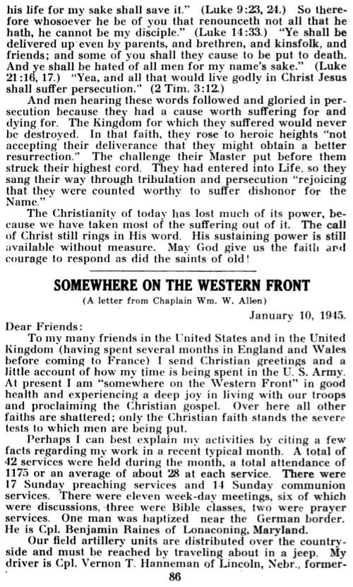 Word and Work, Vol. 39, No. 4, April 1945, p. 86