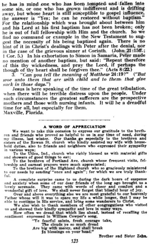 Word and Work, Vol. 39, No. 5, May 1945, p. 123