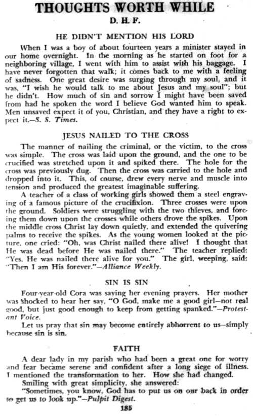 Word and Work, Vol. 39, No. 8, August 1945, p. 185