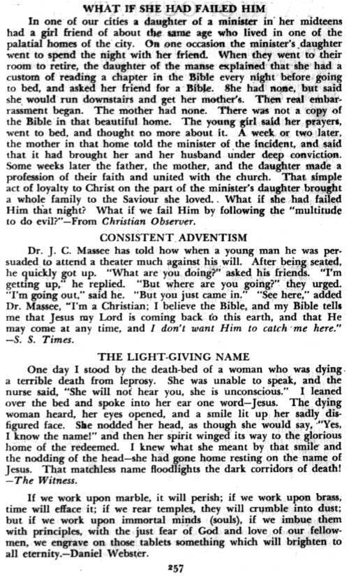 Word and Work, Vol. 39, No. 11, November 1945, p. 257