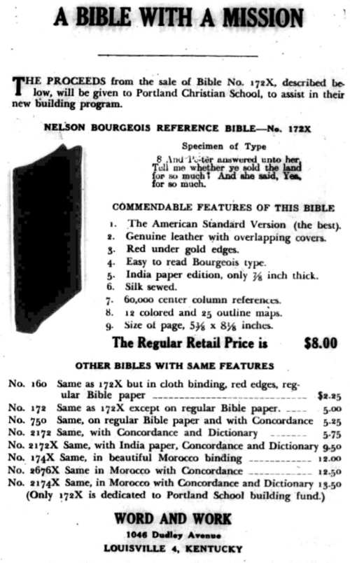 Word and Work, Vol. 39, No. 11, November 1945, p. 264