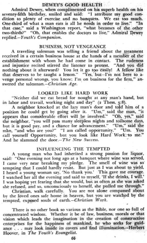 Word and Work, Vol. 40, No. 3, March 1946, p. 65