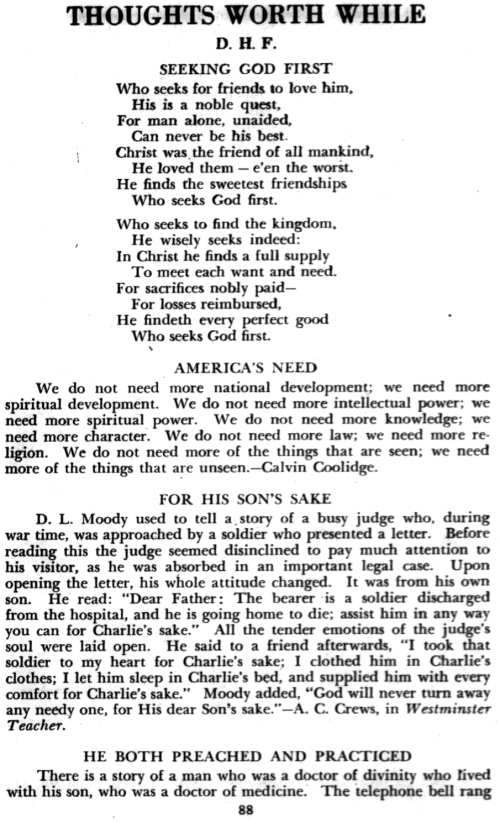 Word and Work, Vol. 40, No. 4, April 1946, p. 88