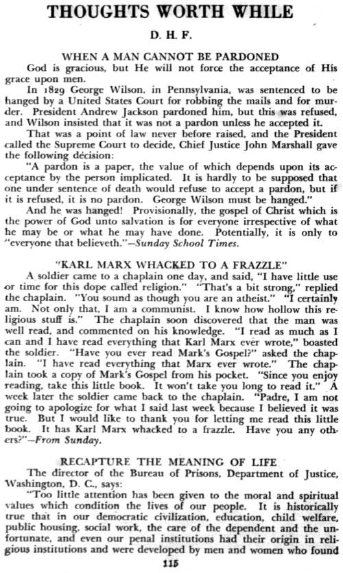 Word and Work, Vol. 40, No. 5, May 1946, p. 115