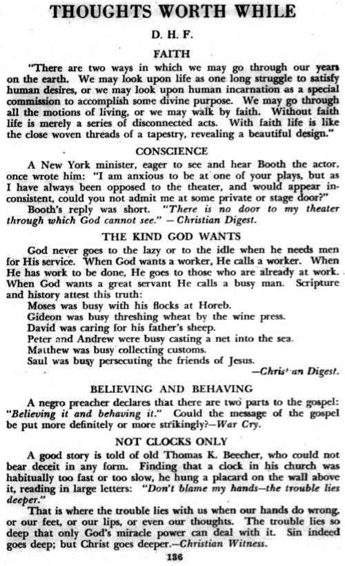 Word and Work, Vol. 40, No. 6, June 1946, p. 136