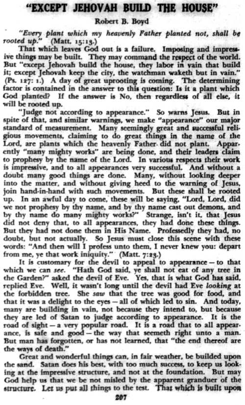 Word and Work, Vol. 40, No. 9 September 1946, p. 207