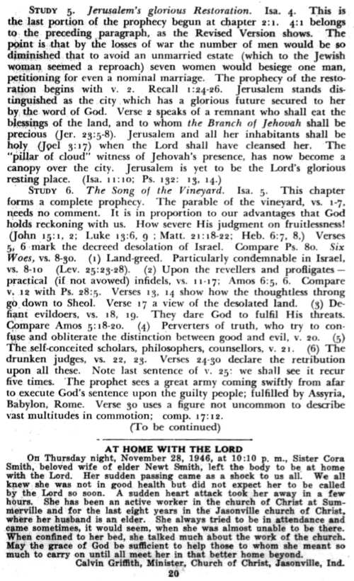 Word and Work, Vol. 41, No. 1, January 1947, p. 20