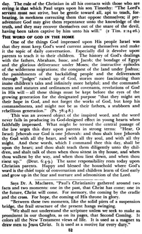 Word and Work, Vol. 41, No. 3, March 1947, p. 52