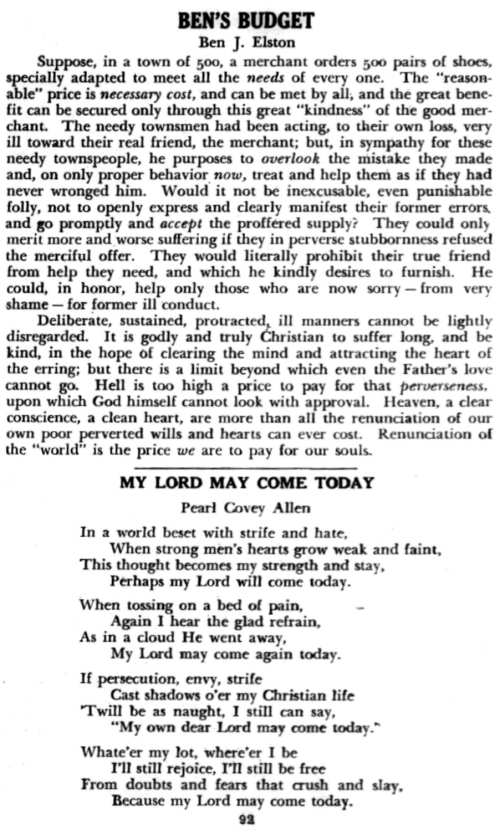 Word and Work, Vol. 41, No. 4, April 1947, p. 92