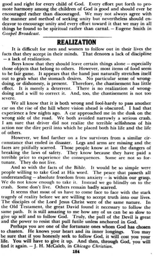 Word and Work, Vol. 41, No. 8, August 1947, p. 184