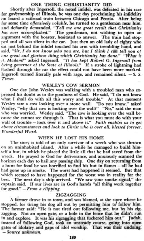 Word and Work, Vol. 41, No. 8, August 1947, p. 189