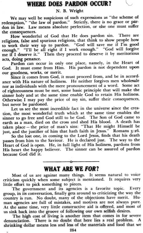 Word and Work, Vol. 41, No. 11, November 1947, p. 254