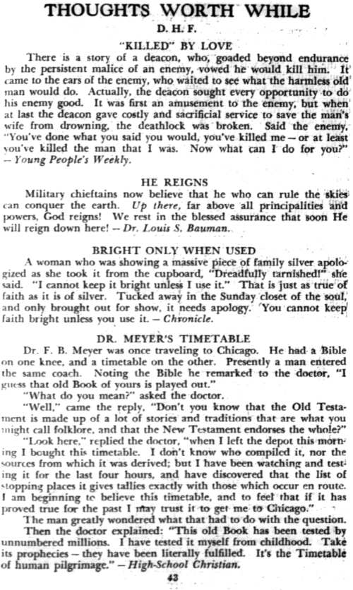Word and Work, Vol. 42, No. 2, February 1948, p. 43
