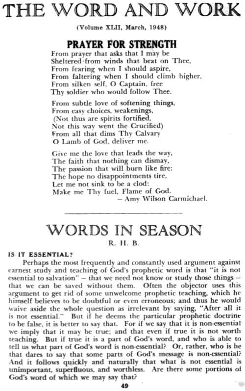 Word and Work, Vol. 42, No. 3, March 1948, p. 49