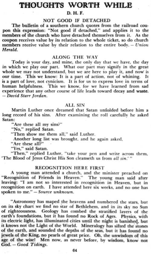 Word and Work, Vol. 42, No. 3, March 1948, p. 64