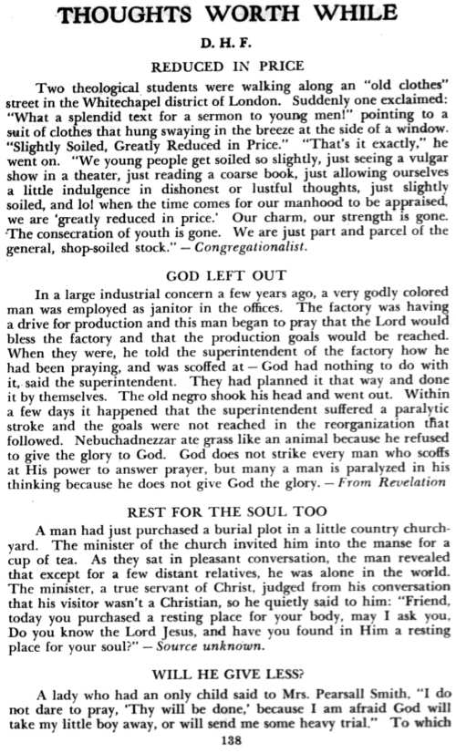 Word and Work, Vol. 42, No. 6, June 1948, p. 138