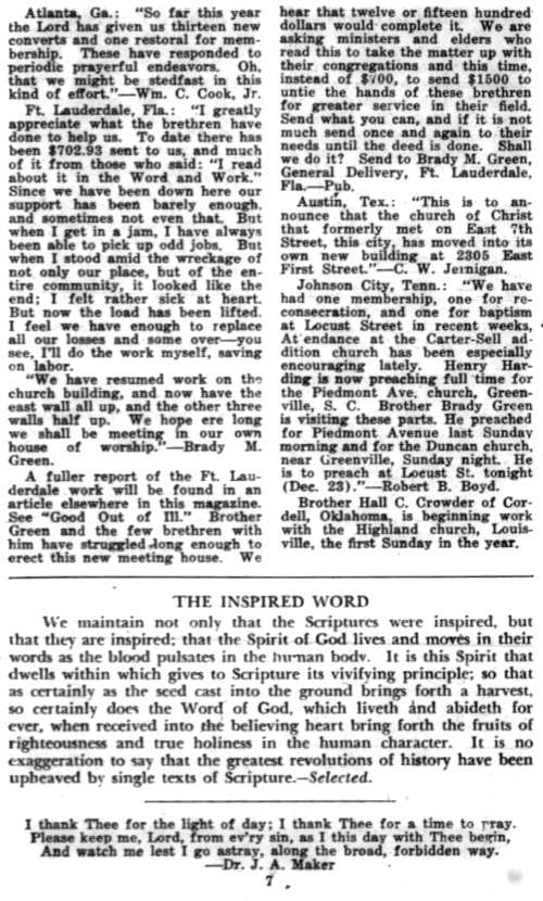 Word and Work, Vol. 43, No. 1, January 1949, p. 7