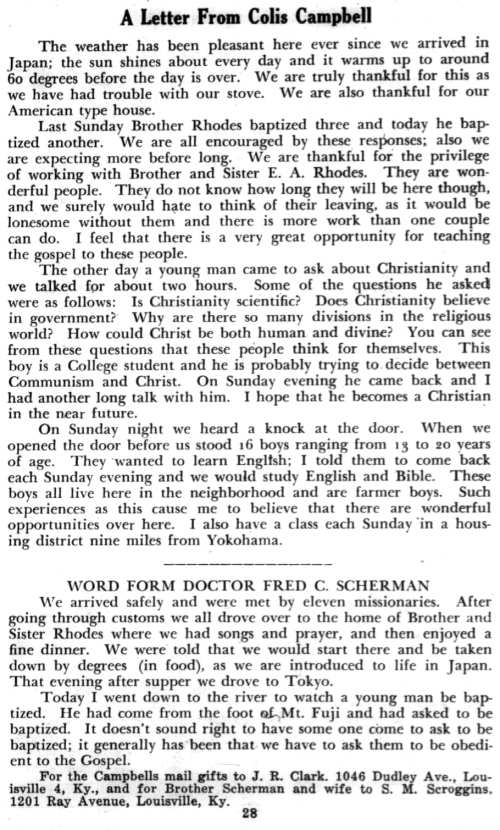 Word and Work, Vol. 43, No. 2, February 1949, p. 28