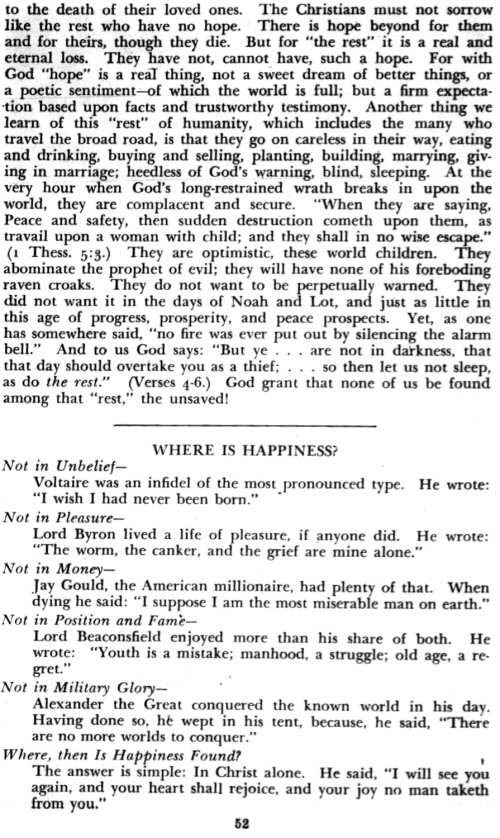 Word and Work, Vol. 43, No. 3, March 1949, p. 52