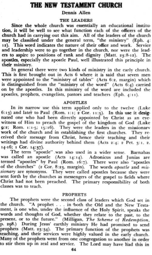 Word and Work, Vol. 43, No. 3, March 1949, p. 64