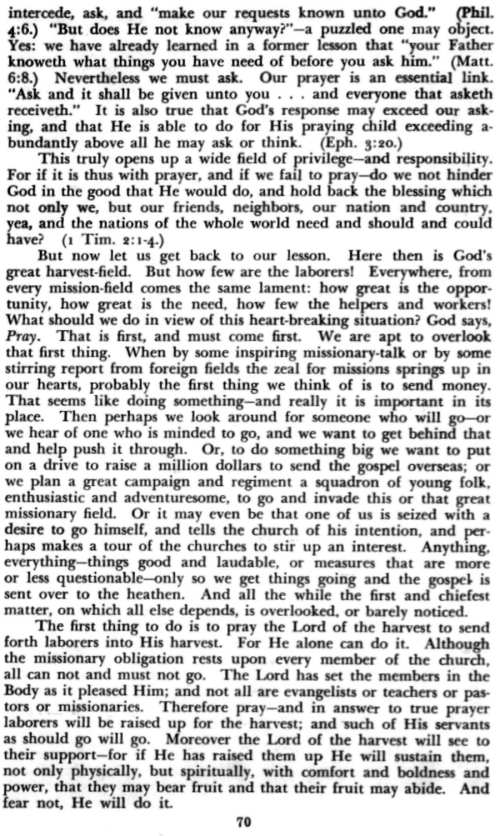 Word and Work, Vol. 43, No. 3, March 1949, p. 70