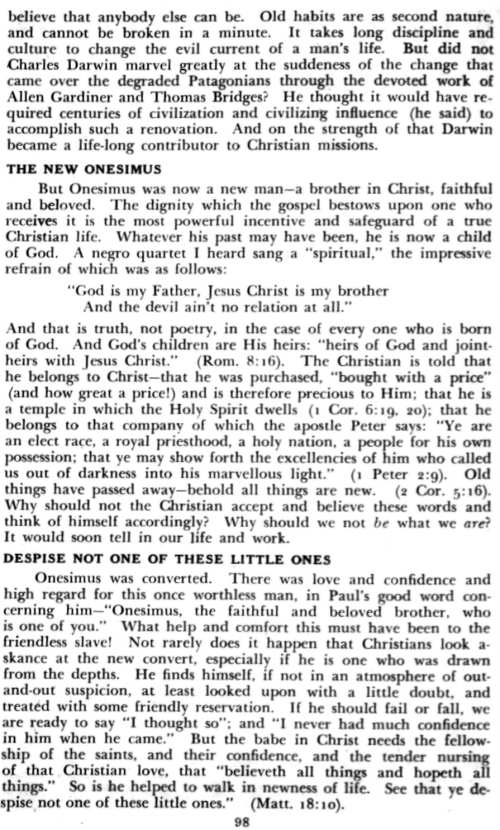 Word and Work, Vol. 43, No. 5, May 1949, p. 98