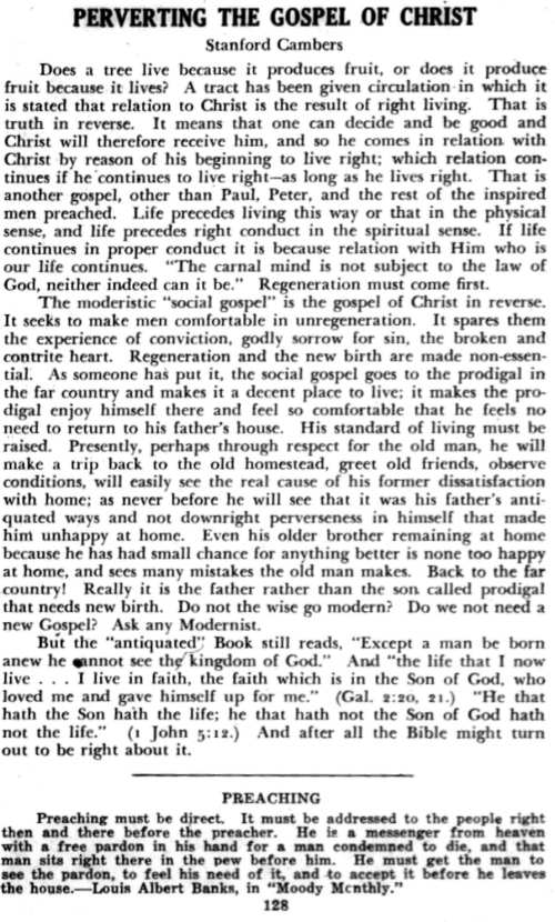 Word and Work, Vol. 43, No. 6, June 1949, p. 128