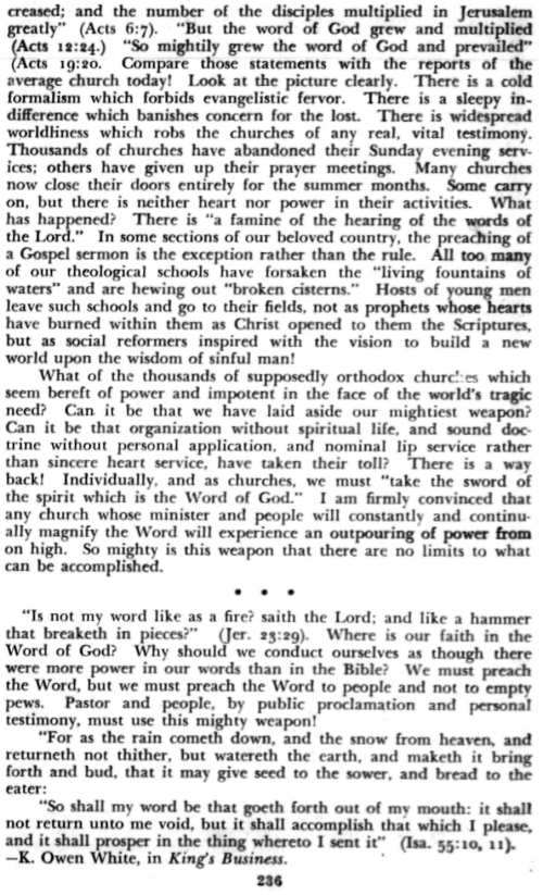 Word and Work, Vol. 43, No. 10, October 1949, p. 236