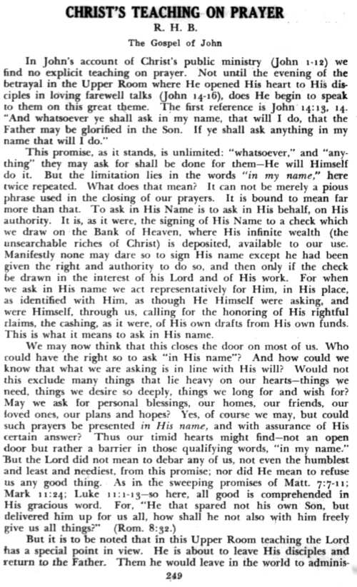 Word and Work, Vol. 43, No. 11, November 1949, p. 249