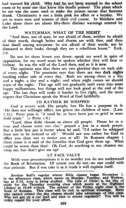 Word and Work, Vol. 43, No. 11, November 1949, p. 255