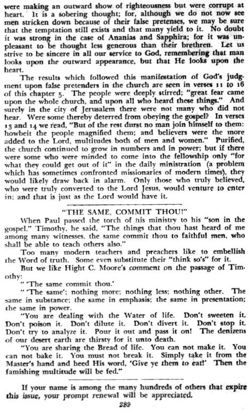 Word and Work, Vol. 43, No. 12, December 1949, p. 289