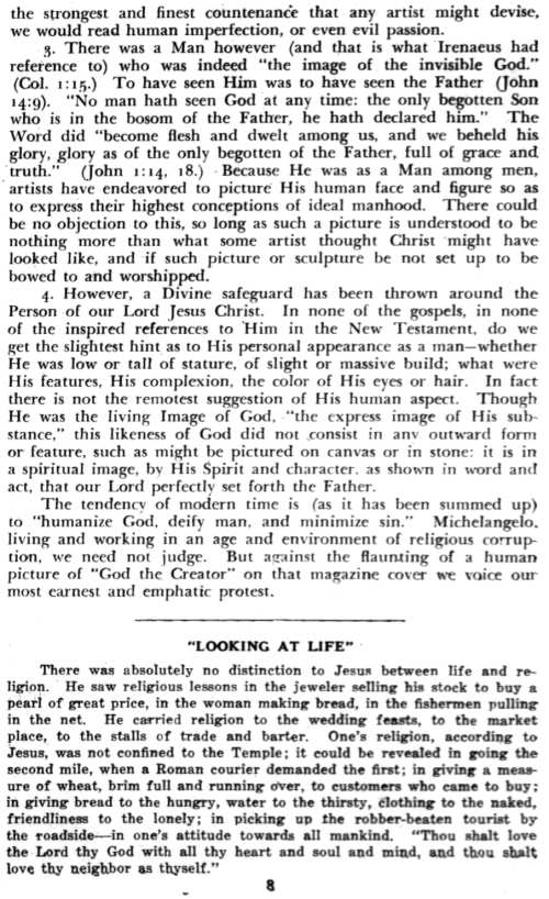 Word and Work, Vol. 44, No. 1, January 1950, p. 8