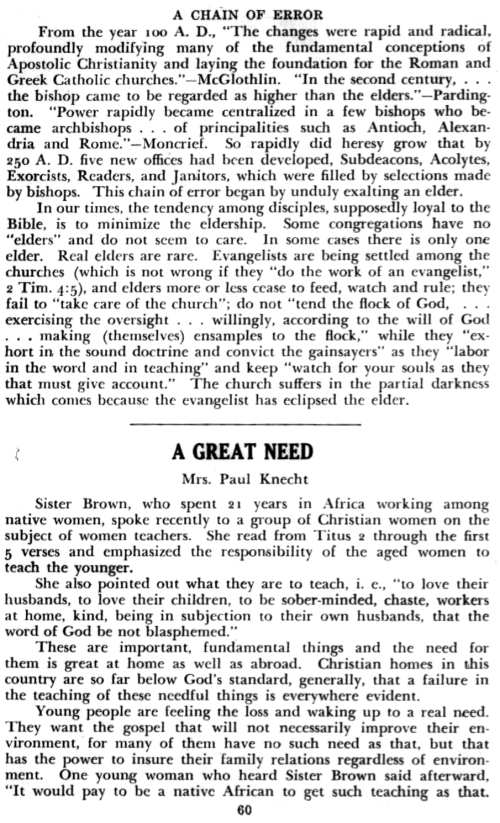 Word and Work, Vol. 44, No. 3, March 1950, p. 60