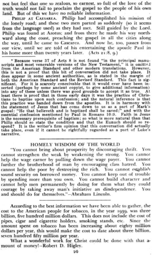 Word and Work, Vol. 44, No. 4, April 1950, p. 90