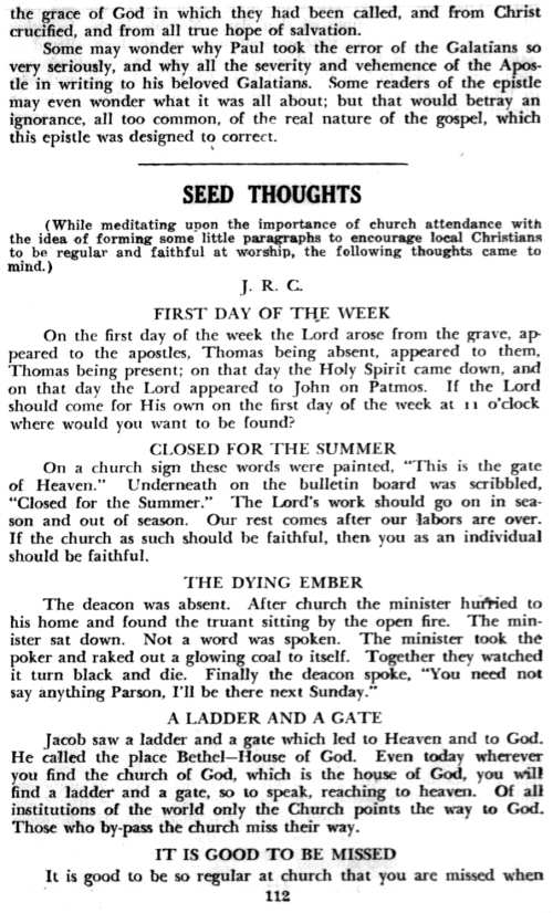 Word and Work, Vol. 44, No. 5, May 1950, p. 112