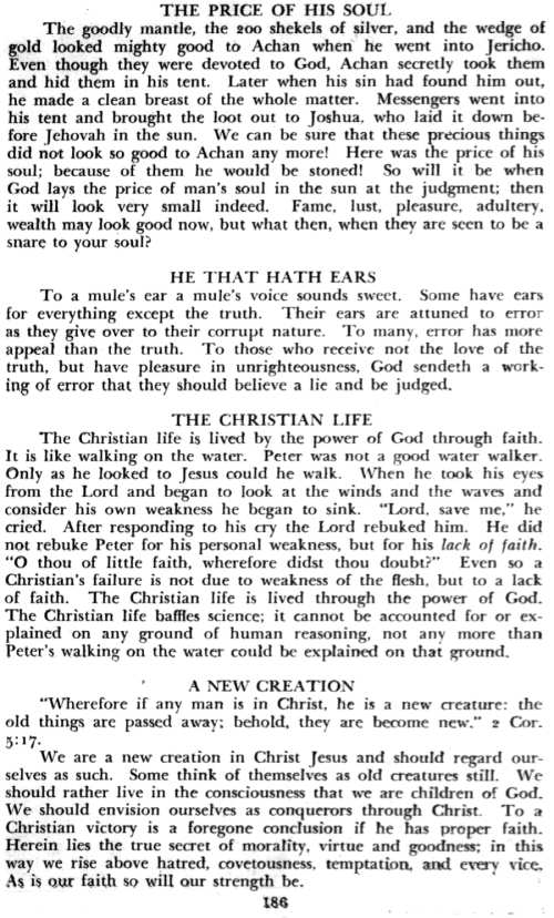 Word and Work, Vol. 44, No. 8, August 1950, p. 186