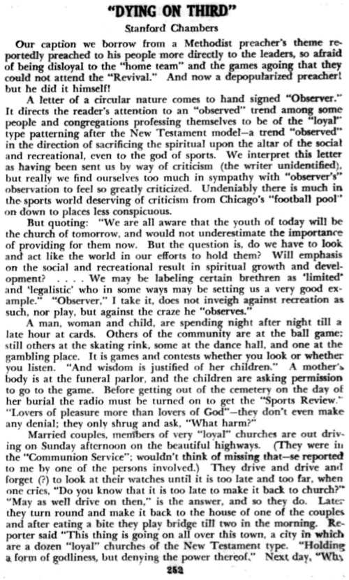 Word and Work, Vol. 44, No. 11, November 1950, p. 252