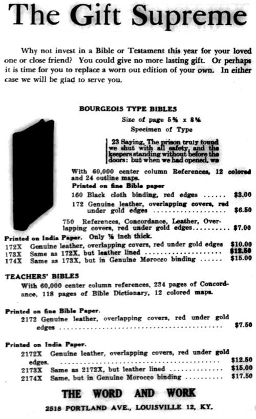 Word and Work, Vol. 44, No. 11, November 1950, p. 267