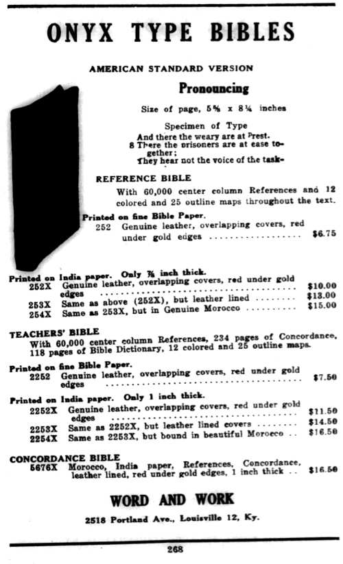 Word and Work, Vol. 44, No. 11, November 1950, p. 268