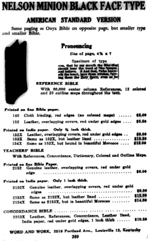 Word and Work, Vol. 44, No. 11, November 1950, p. 268-A