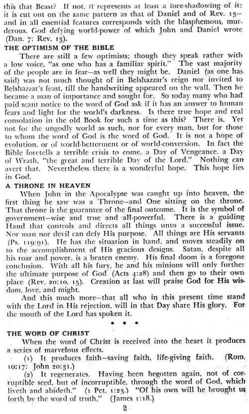 Word and Work, Vol. 45, No. 1, January 1951, p. 2