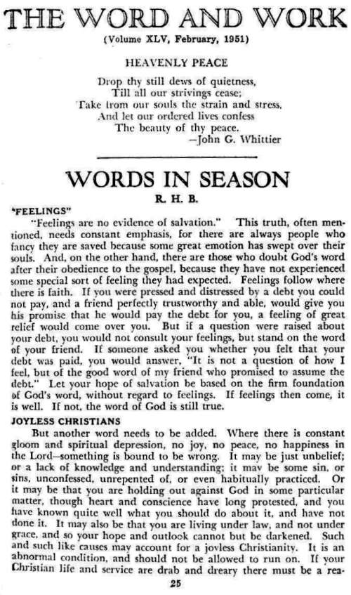 Word and Work, Vol. 45, No. 2, February 1951, p. 25